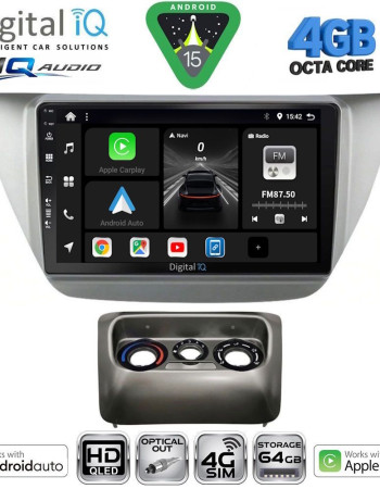 DIGITAL IQ BXK 19433_CPAA (9inc) MULTIMEDIA TABLET for MITSUBISHI LANCER mod. 2000-2007