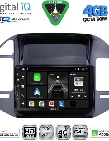 DIGITAL IQ BXK 19444_CPAA (9inc) MULTIMEDIA TABLET for MITSUBISHI PAJERO mod. 1999-2006