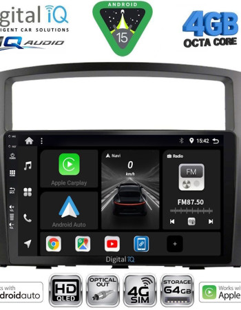 DIGITAL IQ BXK 19446_CPAA (9inc) MULTIMEDIA TABLET for MITSUBISHI PAJERO mod. 2006-2013