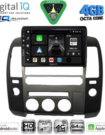 DIGITAL IQ BXK 19454_CPAA (ORIG.NAVI) (9inc) MULTIMEDIA TABLET for NISSAN NAVARA D40 mod. 2006-2011 με Original Navi