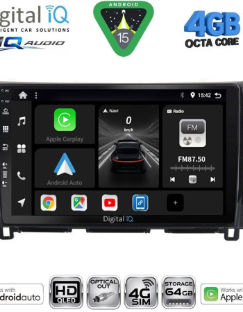 DIGITAL IQ BXK 19456_CPAA (10inc) MULTIMEDIA TABLET for NISSAN NAVARA mod. 2016-2025