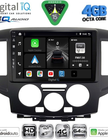DIGITAL IQ BXK 19458BL_CPAA (9inc) MULTIMEDIA TABLET for NISSAN NV 200 mod. 2009-2020 (BLACK)