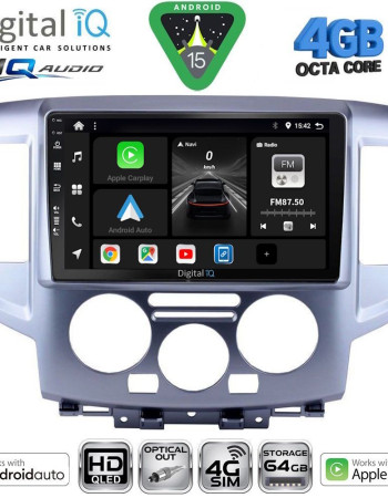 DIGITAL IQ BXK 19458SL_CPAA (9inc) MULTIMEDIA TABLET for NISSAN NV 200 mod. 2009-2020 (SILVER)