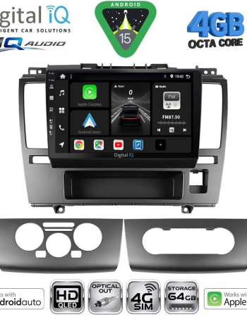 DIGITAL IQ BXK 19465_CPAA (9inc) MULTIMEDIA TABLET for NISSAN TIDA mod. 2004-2013