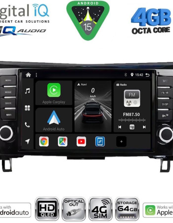 DIGITAL IQ BXK 19467_CPAA (9inc) MULTIMEDIA TABLET for NISSAN QASHQAI - XTRAIL mod. 2014-2021