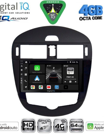 DIGITAL IQ BXK 19470_CPAA CLIMA (9inc) MULTIMEDIA TABLET for NISSAN PULSAR mod. 2014-2020
