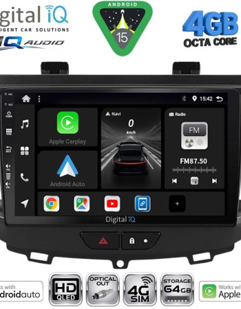 DIGITAL IQ BXK 19490_CPAA (9inc) MULTIMEDIA TABLET for OPEL CROSSLAND – GRANDLAND mod. 2017-2025