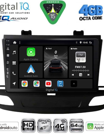 DIGITAL IQ BXK 19493_CPAA (9inc) MULTIMEDIA TABLET for OPEL INSIGNIA mod. 2018-2024