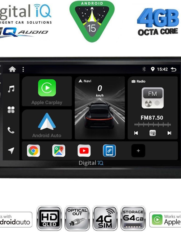 DIGITAL IQ BXK 19494_CPAA (9inc) MULTIMEDIA TABLET for OPEL MERIVA mod. 2010-2017