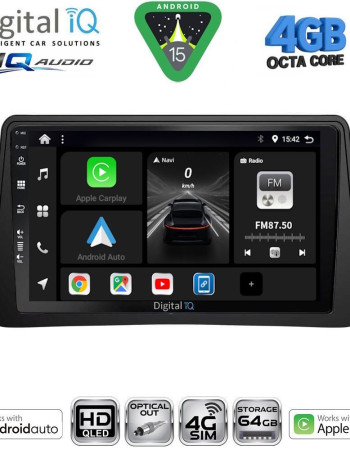 DIGITAL IQ BXK 19496_CPAA (9inc) MULTIMEDIA TABLET for OPEL MOKKA mod. 2012-2015