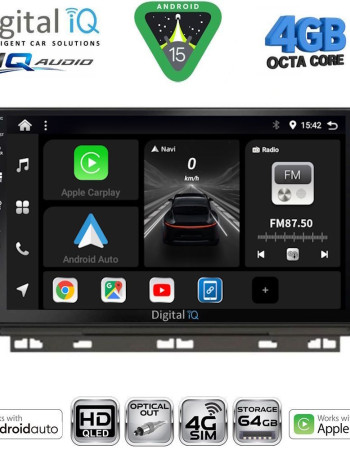 DIGITAL IQ BXK 19546_CPAA (9inc) MULTIMEDIA TABLET for RENAULT CLIO - CAPTUR mod. 2019-2026