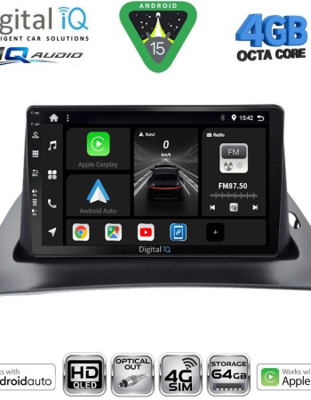 DIGITAL IQ BXK 19550_CPAA (9inc) MULTIMEDIA TABLET for RENAULT KANGOO mod. 2010-2021