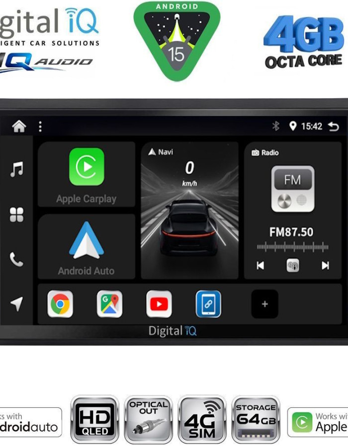 DIGITAL IQ BXK 19553_CPAA (10inc) MULTIMEDIA TABLET for NISSAN NV400 – OPEL MOVANO – RENAULT MASTER mod. 2020-2026
