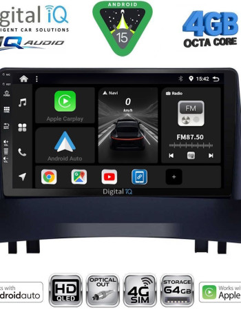 DIGITAL IQ BXK 19555_CPAA (9inc) MULTIMEDIA TABLET for RENAULT MEGANE 2 mod. 2002-2008