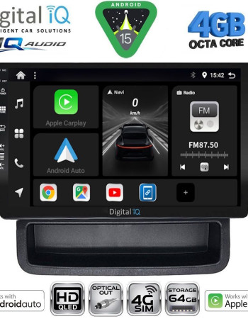 DIGITAL IQ BXK 19559_CPAA (10inc) MULTIMEDIA TABLET for OPEL VIVARO – RENAULT TRAFIC - NISSAN PRIMASTAR mod. 2004-2015