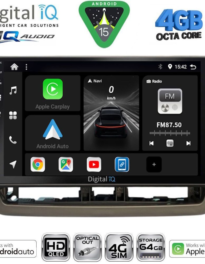 DIGITAL IQ BXK 19572_CPAA (9inc) MULTIMEDIA TABLET for SEAT IBIZA mod. 2012-2015
