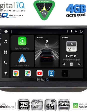 DIGITAL IQ BXK 19581_CPAA (10inc) MULTIMEDIA TABLET for SKODA FABIA mod. 2008-2014