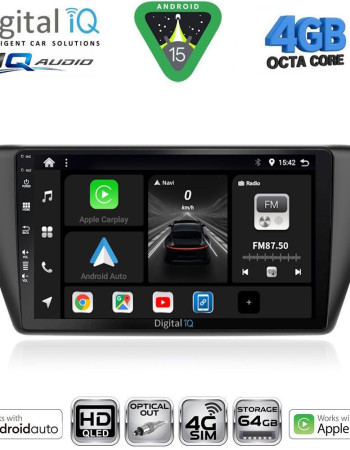 DIGITAL IQ BXK 19582_CPAA (9inc) MULTIMEDIA TABLET for SKODA FABIA mod. 2015-2022