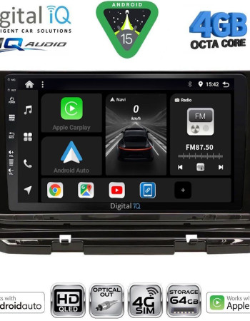 DIGITAL IQ BXK 19598_CPAA (10inc) MULTIMEDIA TABLET for SKODA OCTAVIA 8 mod. 2021-2026