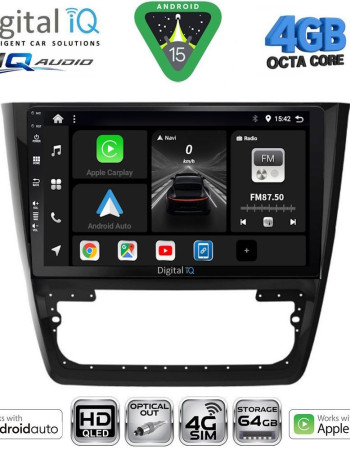 DIGITAL IQ BXK 19610_CPAA (10inc) MULTIMEDIA TABLET for SKODA YETI mod. 2014-2018