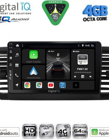 DIGITAL IQ BXK 19665_CPAA (9inc) MULTIMEDIA TABLET for SUBARU LEGACY - OUTBACK mod. 2002-2008