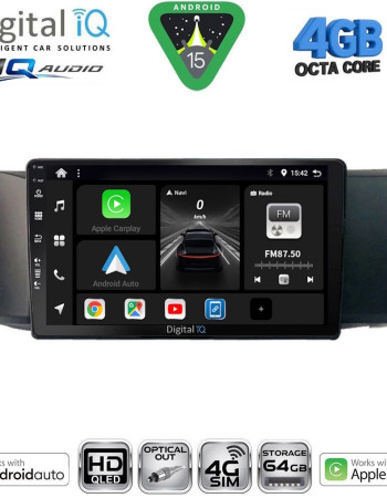 DIGITAL IQ BXK 19669_CPAA (9inc) MULTIMEDIA TABLET for TOYOTA GT86 - SUBARU BRZ mod. 2012-2026