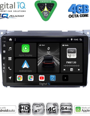 DIGITAL IQ BXK 19670_CPAA (9inc) MULTIMEDIA TABLET for SUZUKI ALTO - NISSAN PIXO mod. 2009-2014
