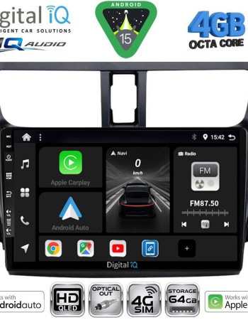 DIGITAL IQ BXK 19674_CPAA (9inc) MULTIMEDIA TABLET for SUZUKI CELERIO mod. 2015-2021