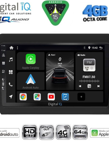 DIGITAL IQ BXK 19686_CPAA (9inc) MULTIMEDIA TABLET for SUZUKI SWIFT mod. 2017-2026