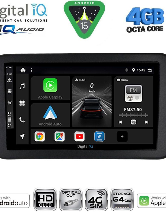 DIGITAL IQ BXK 19690_CPAA (9inc) MULTIMEDIA TABLET for SUZUKI SΧ4 S-CROSS mod. 2021-2026
