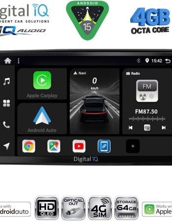DIGITAL IQ BXK 19701_CPAA (10inc) MULTIMEDIA TABLET for TOYOTA RAIZE mod. 2020-2026
