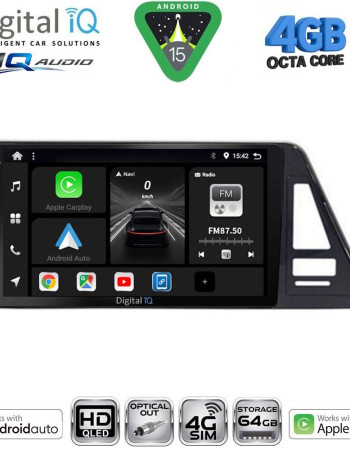 DIGITAL IQ BXK 19709_CPAA (9inc) MULTIMEDIA TABLET for TOYOTA CH-R mod. 2017-2023