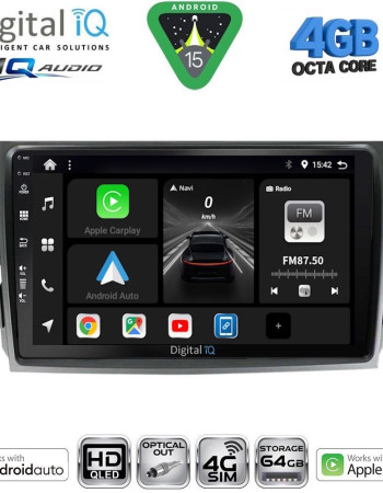 DIGITAL IQ BXK 19713_CPAA (9inc) MULTIMEDIA TABLET for TOYOTA COROLLA 4D mod. 2006-2012