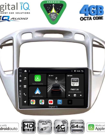 DIGITAL IQ BXK 19718_CPAA (9inc) MULTIMEDIA TABLET for TOYOTA HIGHLANDER mod. 2002-2009