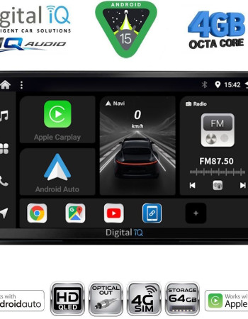 DIGITAL IQ BXK 19722_CPAA (9inc) MULTIMEDIA TABLET for TOYOTA LANDCRUISER mod. 1998-2003
