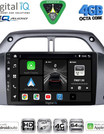 DIGITAL IQ BXK 19730_CPAA A/C (9inc) MULTIMEDIA TABLET for TOYOTA RAV 4 mod. 2000-2006