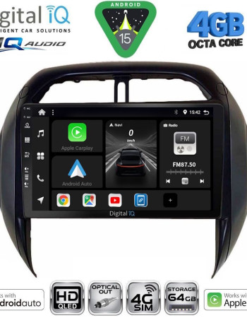 DIGITAL IQ BXK 19730_CPAA CLIMA (9inc) MULTIMEDIA TABLET for TOYOTA RAV 4 mod. 2000-2006