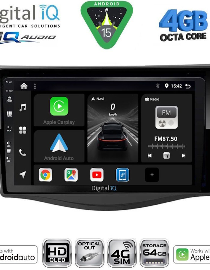 DIGITAL IQ BXK 19731_CPAA (9inc) MULTIMEDIA TABLET for TOYOTA RAV 4 mod. 2006-2012