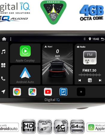 DIGITAL IQ BXK 19735_CPAA (9inc) MULTIMEDIA TABLET for TOYOTA YARIS mod. 1999-2006