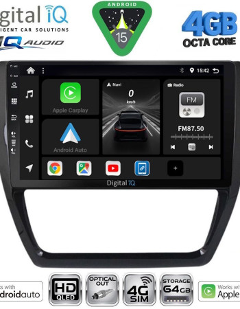 DIGITAL IQ BXK 19741_CPAA (10inc) MULTIMEDIA TABLET for VW JETTA mod. 2010-2016