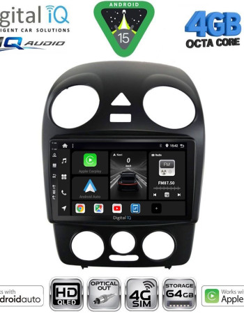 DIGITAL IQ BXK 19742_CPAA (9inc) MULTIMEDIA TABLET for VW BEETLE mod. 2004-2011