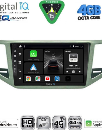 DIGITAL IQ BXK 19745SL_CPAA (10inc) MULTIMEDIA TABLET for VW GOLF SPORTSVAN mod. 2014-2021 (SILVER)
