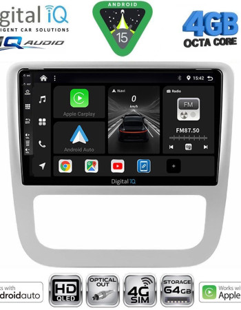 DIGITAL IQ BXK 19751_CPAA CLIMA (9inc) MULTIMEDIA TABLET for VW EOS mod. 2006-2016 - SCIROCCO mod. 2011-2014