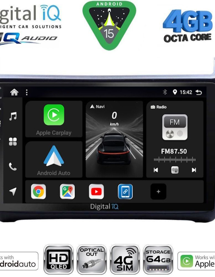 DIGITAL IQ BXK 19757_CPAA (9inc) MULTIMEDIA TABLET for VW POLO mod. 2014-2017