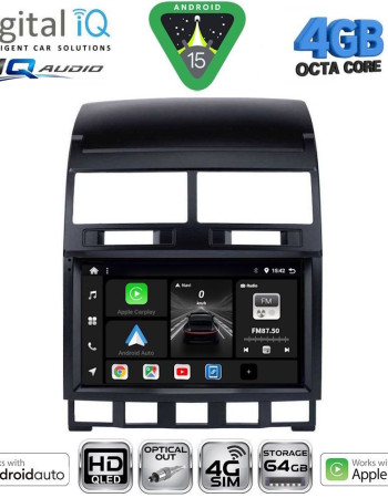 DIGITAL IQ BXK 19765_CPAA (9inc) MULTIMEDIA TABLET for VW TOUAREG mod. 2003-2011
