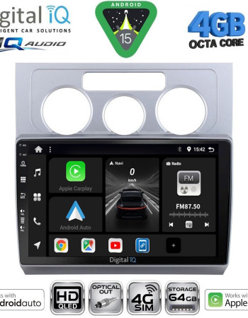 DIGITAL IQ BXK 19767_CPAA A/C (10inc) MULTIMEDIA TABLET for VW TOURAN mod. 2003-2010