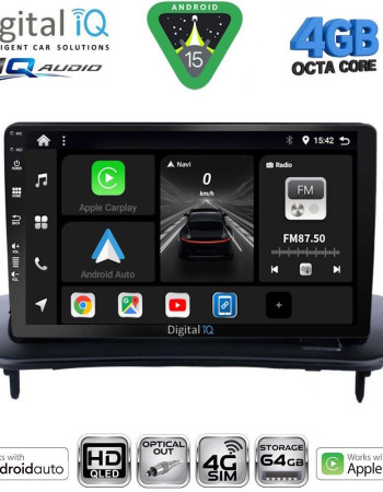 DIGITAL IQ BXK 19783_CPAA (9inc) MULTIMEDIA TABLET for VOLVO C30 - S40 mod. 2004-2013
