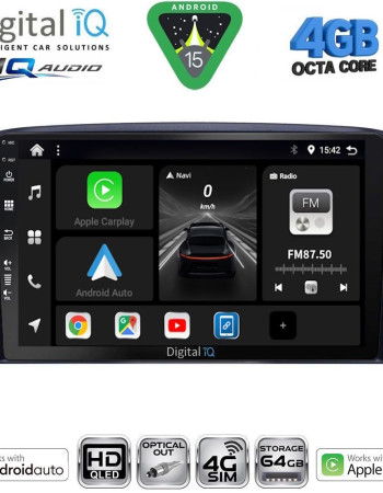 DIGITAL IQ BXK 19786_CPAA (9inc) MULTIMEDIA TABLET for VOLVO S80 mod. 1998-2006