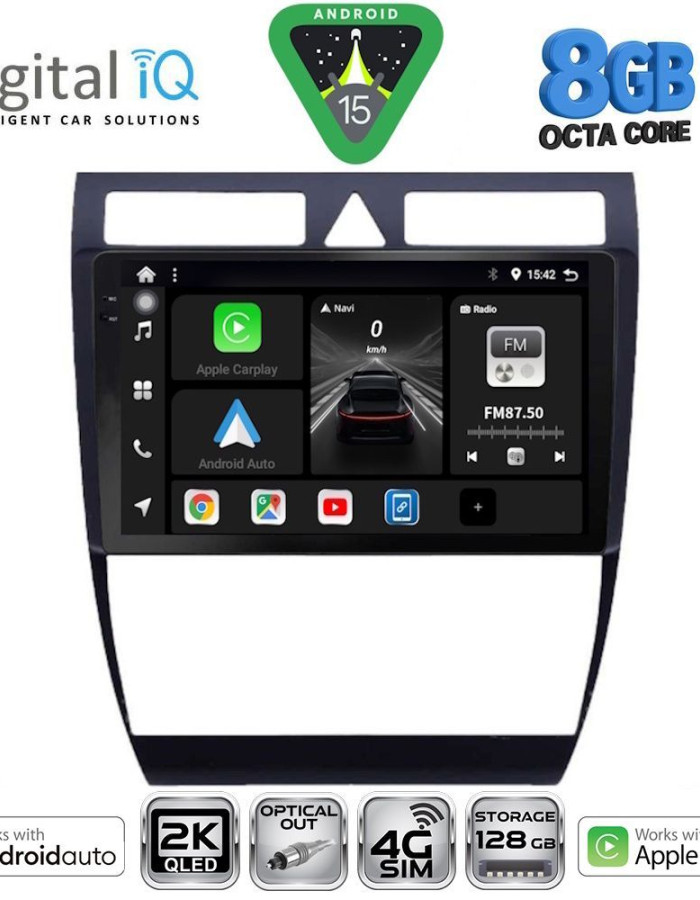 DIGITAL IQ BXK 20006_CPAA (9inc) MULTIMEDIA TABLET for AUDI A6 mod. 1998-2005