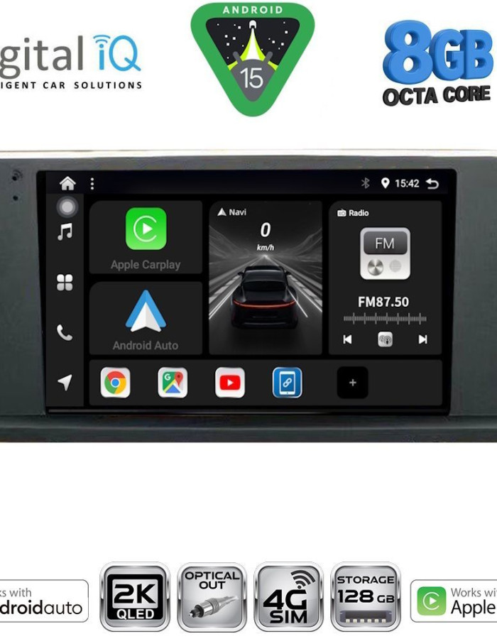 DIGITAL IQ BXK 20061_CPAA (9inc) (CIC) MULTIMEDIA TABLET for BMW X5 (E70) – X6 (E71) mod. 2009-2013